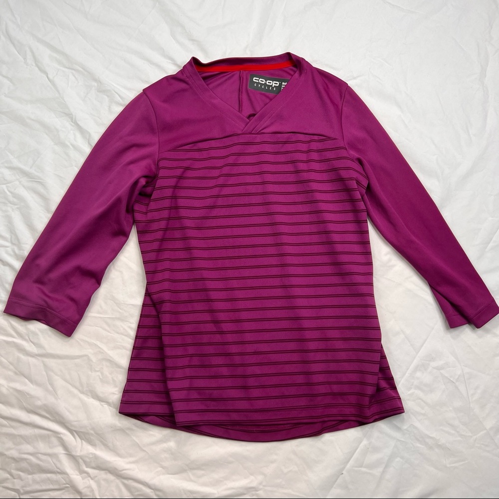 Coop  Cycles Women’s Size M Long Sleeve Top Tech Shirt L020422